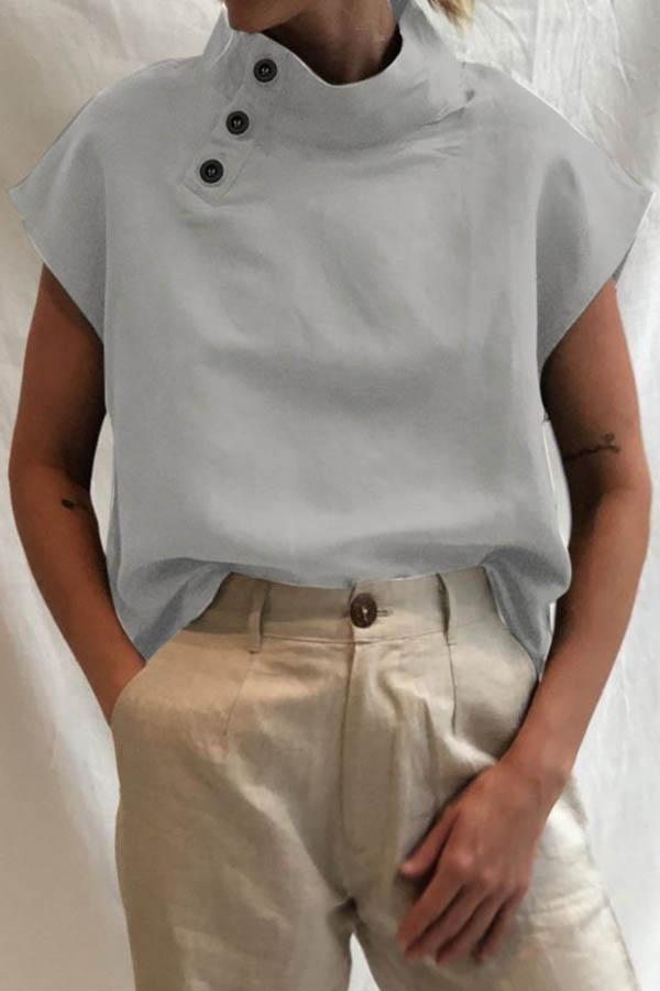 Isabelle | Bluse mit Knopfleiste