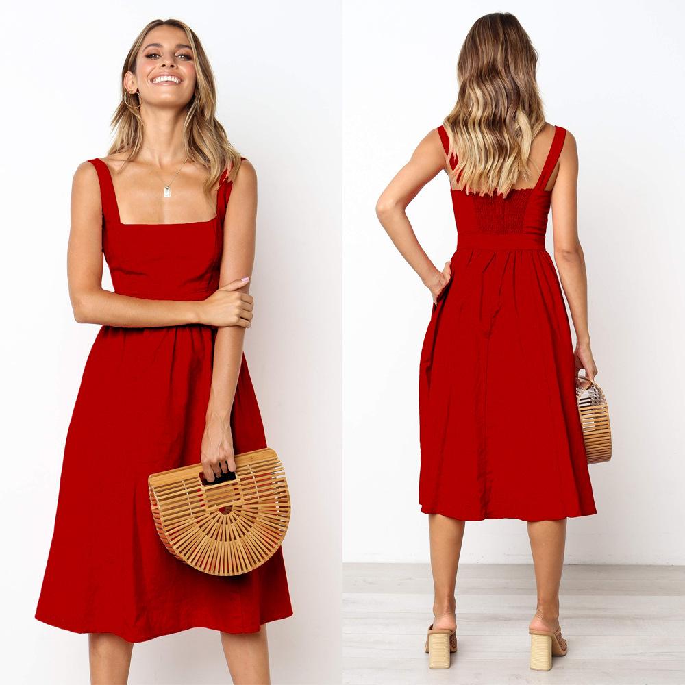 Alessa | Kleid mit Rundhalsausschnitt