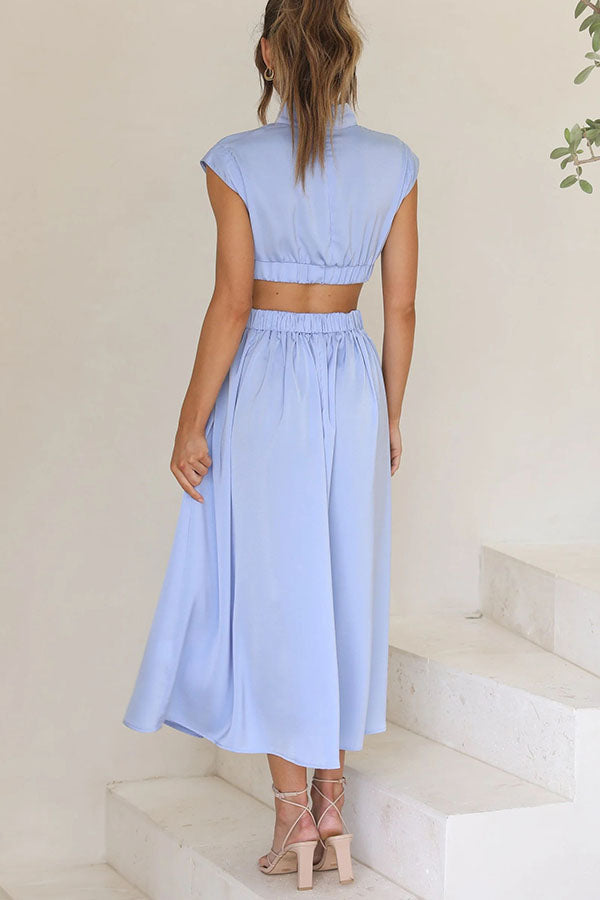 Darcy | Elegantes Ausschnittkleid
