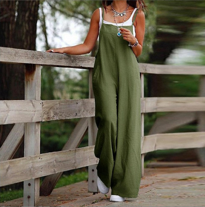 Herly | Entspannter Jumpsuit mit weitem Bein