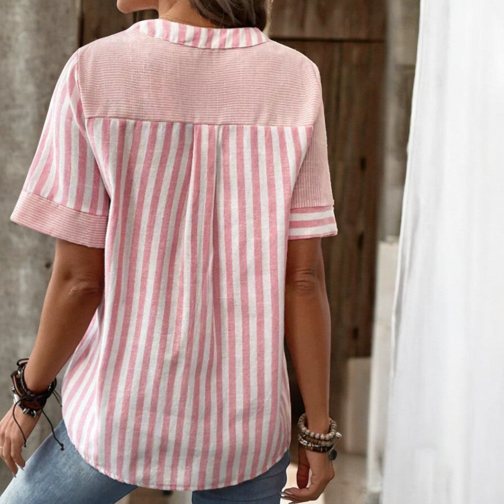 Louise | Elegante gestreifte Bluse