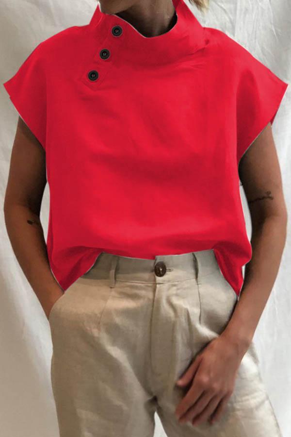 Isabelle | Bluse mit Knopfleiste
