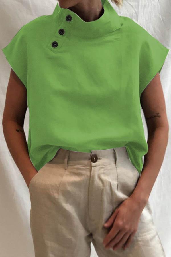 Isabelle | Bluse mit Knopfleiste
