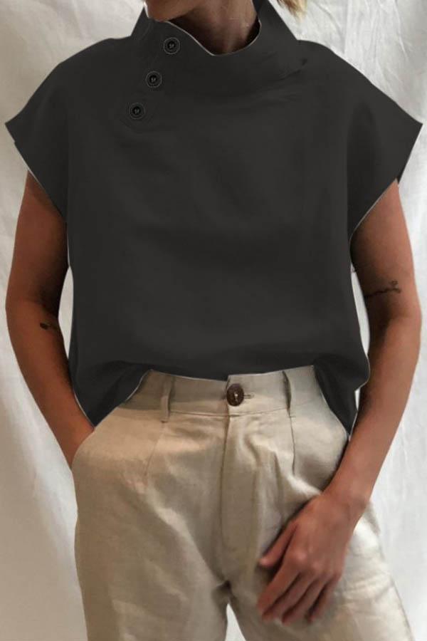 Isabelle | Bluse mit Knopfleiste
