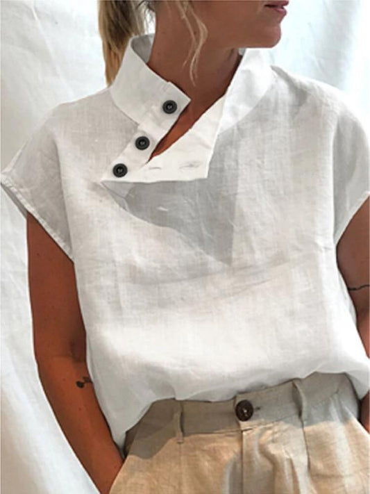 Isabelle | Bluse mit Knopfleiste