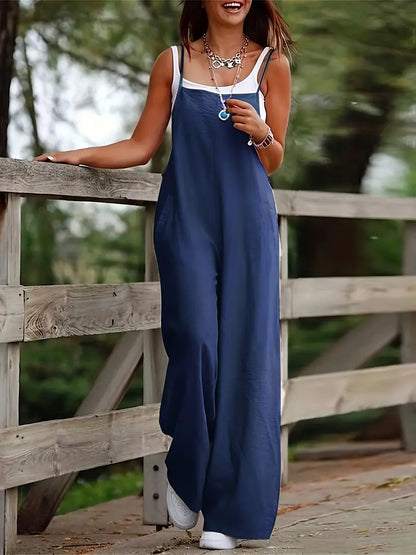 Herly | Entspannter Jumpsuit mit weitem Bein