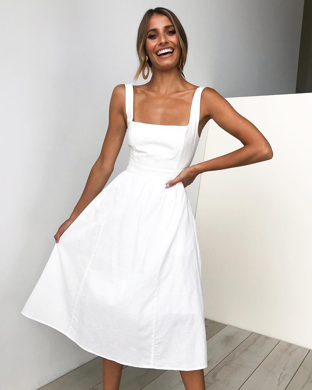 Alessa | Kleid mit Rundhalsausschnitt